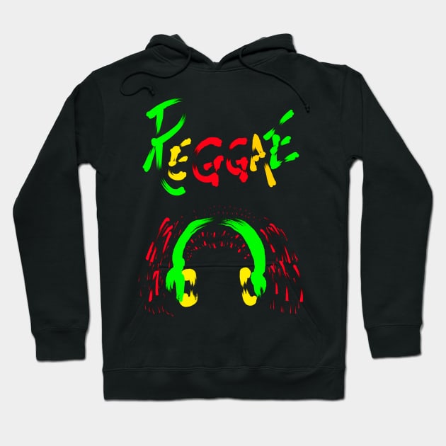 Reggae Hoodie by MikeMeineArts